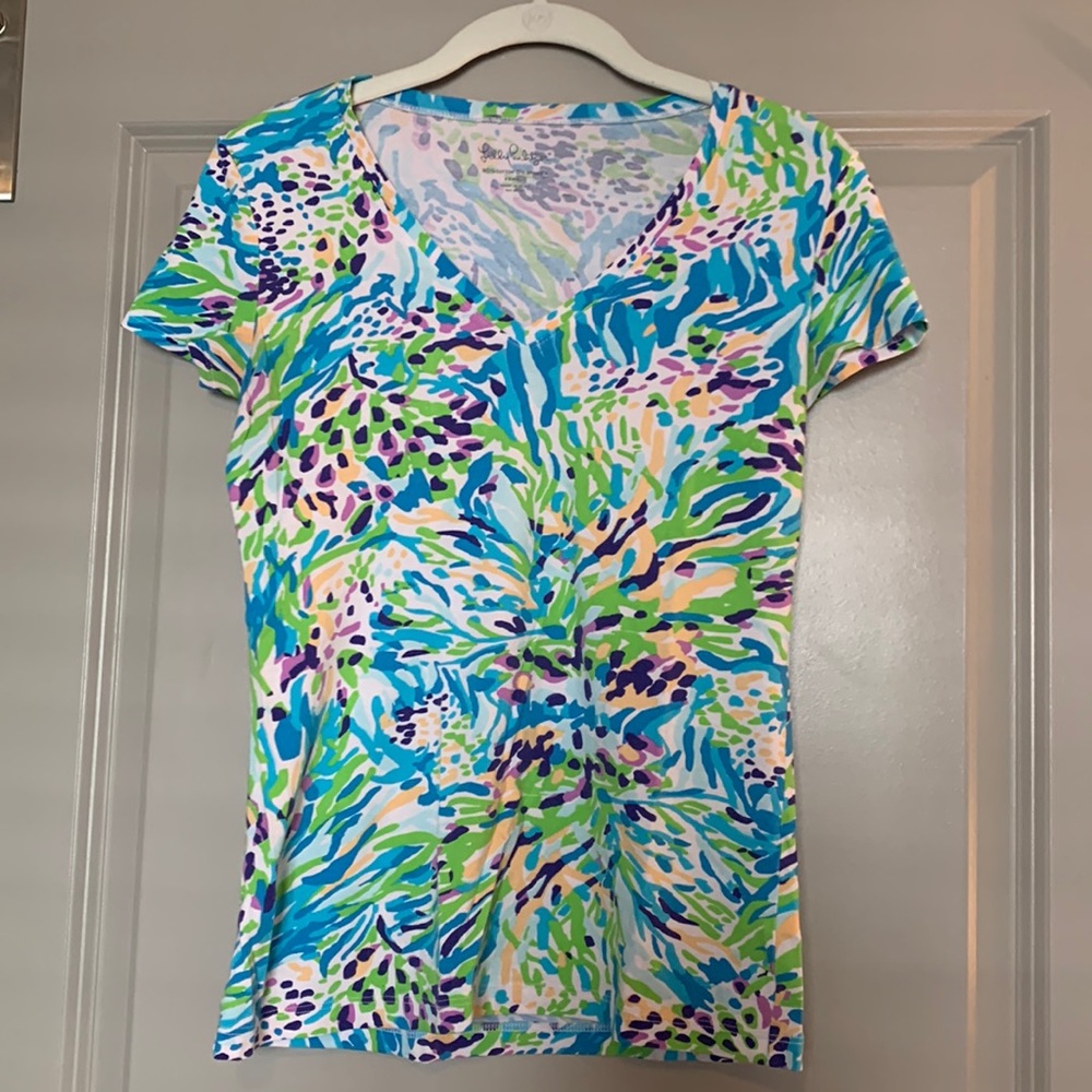 Lilly Pulitzer- Michele Top- Sea Soirée- XS